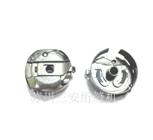 單針絎縫機配件梭殼帶彈片帶過線孔防斷線 大梭殼梭芯套 新款